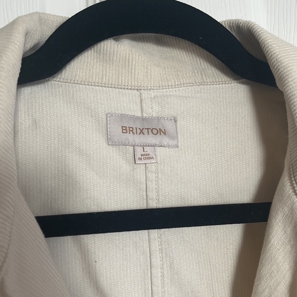 NWT Brixton Bowery W Corduroy Flannel - Picture 2 of 4